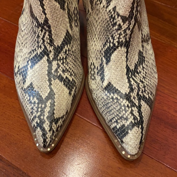 Sam Edelman snakeskin boots - Picture 2 of 7
